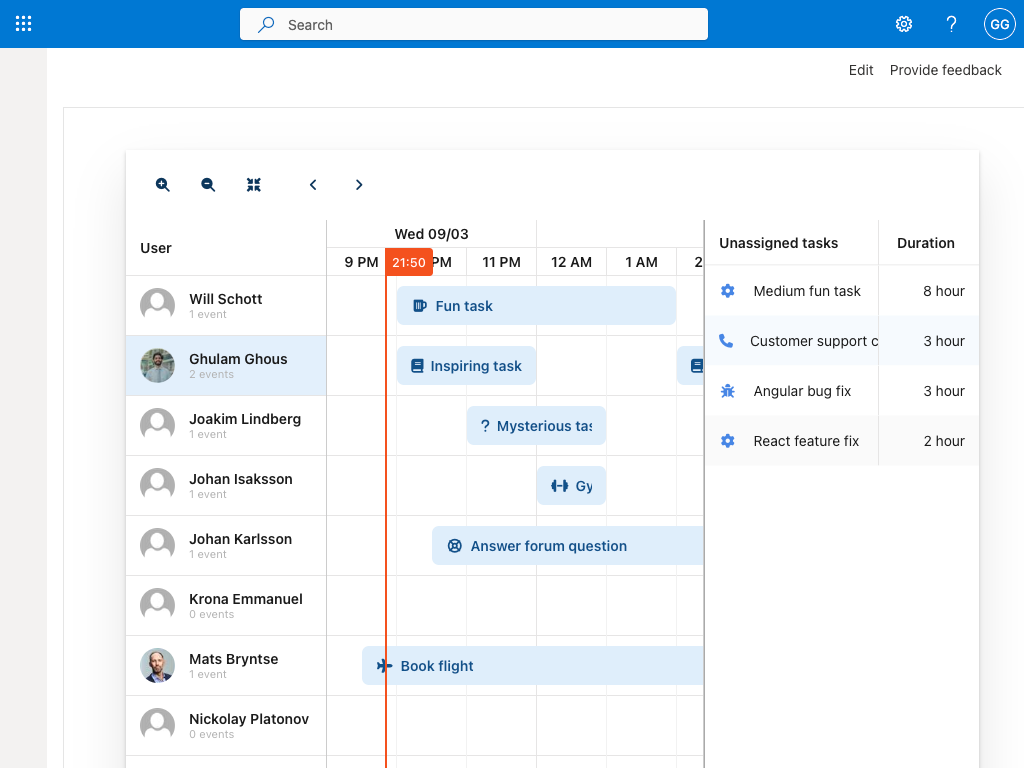 SharePoint Workbench Drag from Grid with TypeScript
