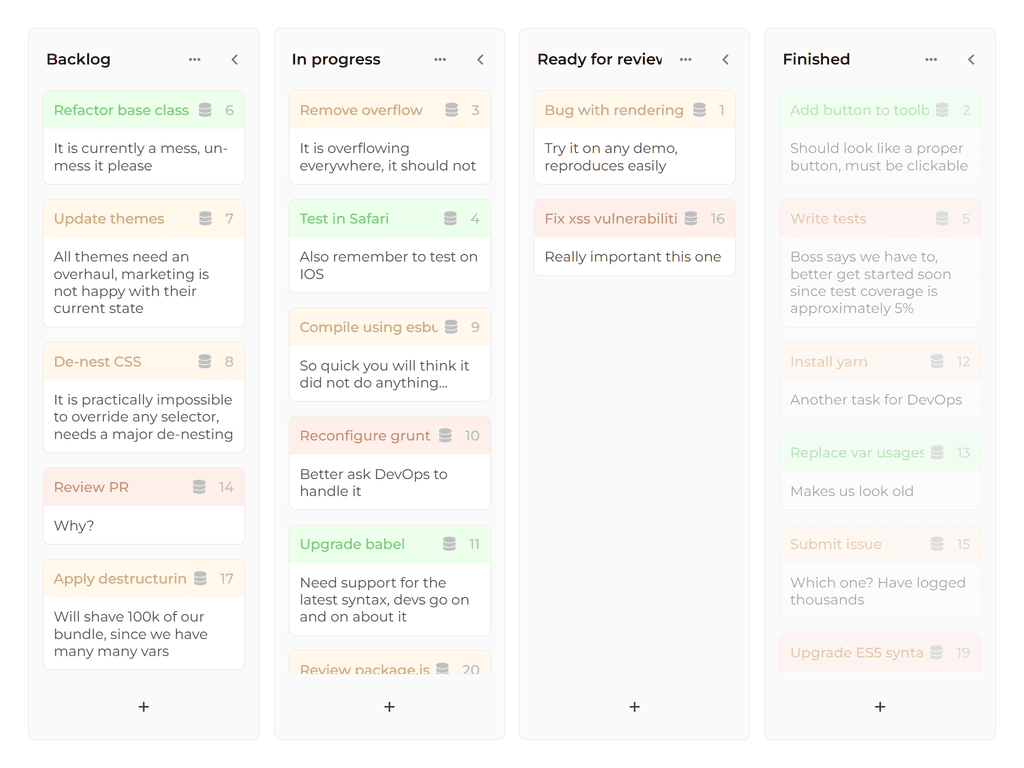 Remotely loaded columns