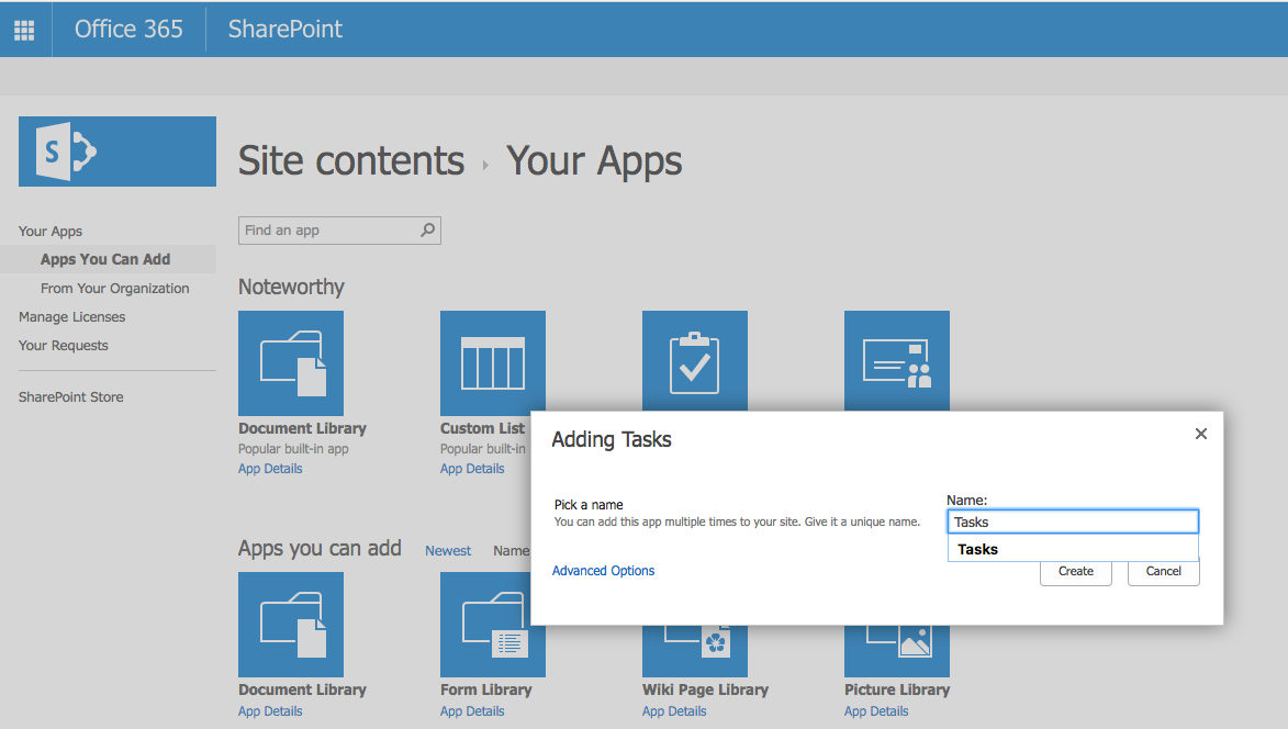 Sharepoint Online Gantt Chart