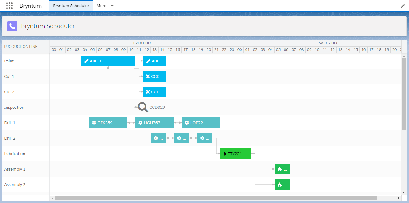 Salesforce Locker Service Scheduler Integration Demo